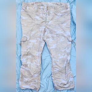 Lane Bryant Venezia Convertable Camouflage Cargo Pants Size 24